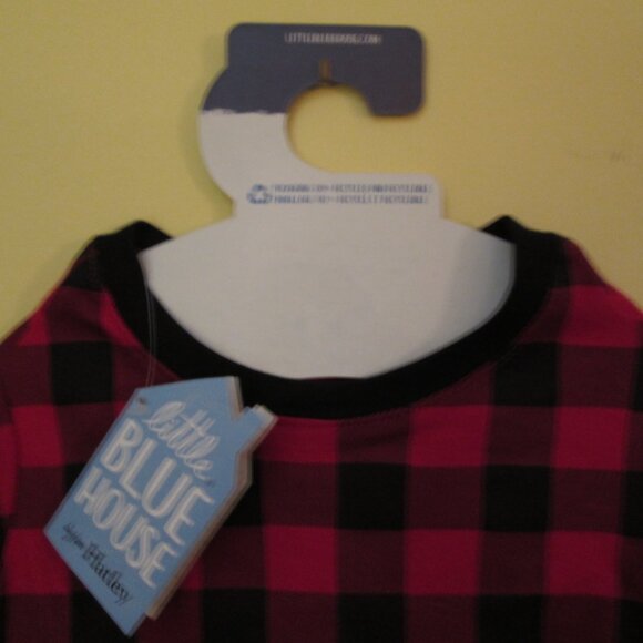 Moose On Plaid Dog Pajama - Picture 3 of 6